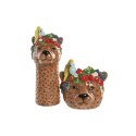 Dekoracja na Stół Home ESPRIT Brązowy Ceramika 25 X 23 X 23,5 CM