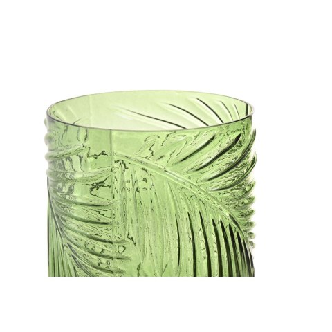 Dekoracja świetlna Home ESPRIT Metal Szkło Tropikalny 14 x 14 x 26 cm (2 Sztuk)
