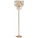 Lampa Stojąca Home ESPRIT Beżowy Złoty 220 V 40 x 40 x 153 cm