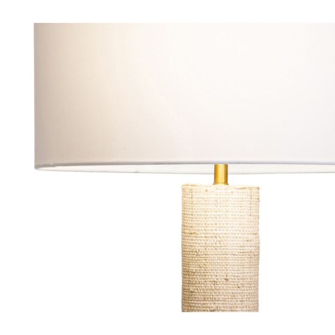 Lampa Stojąca Home ESPRIT Beżowy Złoty 220 V 42 X 42 X 152 CM