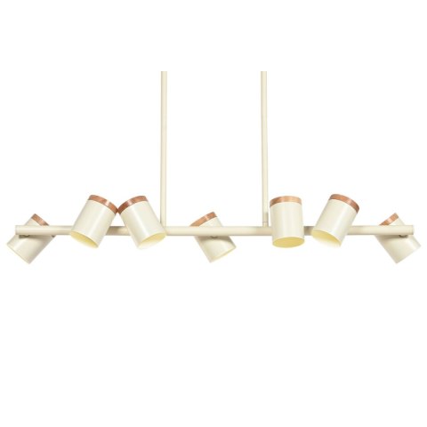 Lampa Sufitowa Home ESPRIT Biały Drewno Metal 104 X 18 X 164 CM