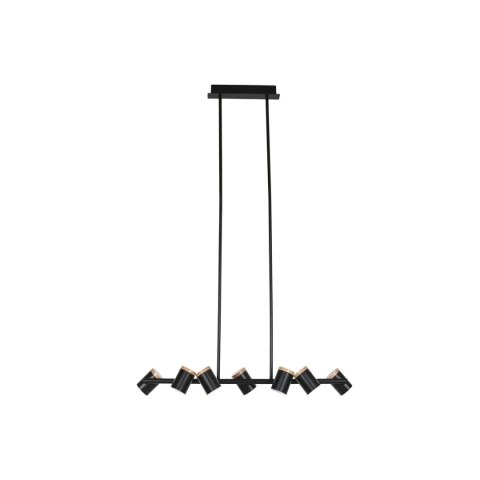 Lampa Sufitowa Home ESPRIT Brązowy Czarny Drewno Metal 104 X 18 X 164 CM