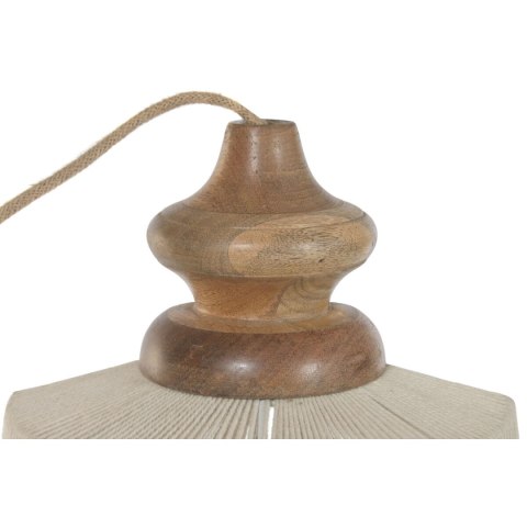 Lampa ścienna Home ESPRIT Brązowy Beżowy 60 W Naturalny Miejska 220 V 34 X 18 X 55 CM