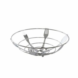 Miska na Owoce DKD Home Decor Srebrzysty Metal Plastikowy