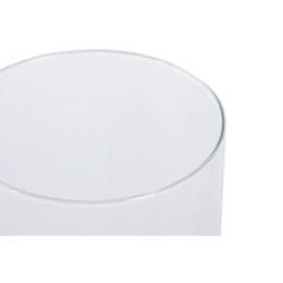 Świeczniki Home ESPRIT Brązowy Naturalny Szkło Drewno mango 19 x 19 x 26 cm (2 Sztuk)