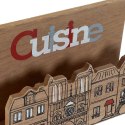 Uchwyt do serwetek DKD Home Decor Cusine Wielokolorowy Drewno Drewno MDF 16 x 11 x 5 cm