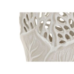 Wazon Home ESPRIT Biały Ceramika Liść roślin 18 x 18 x 25 cm