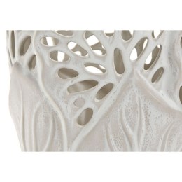 Wazon Home ESPRIT Biały Ceramika Liść roślin 23 x 23 x 36 cm