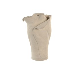 Wazon Home ESPRIT Biały Ceramika Styl rzemieślniczy Nowoczesny 24 x 24 x 37 cm