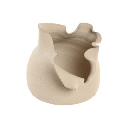 Wazon Home ESPRIT Biały Ceramika Styl rzemieślniczy Nowoczesny 27 X 22 X 22 CM