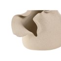 Wazon Home ESPRIT Biały Ceramika Styl rzemieślniczy Nowoczesny 27 X 22 X 22 CM
