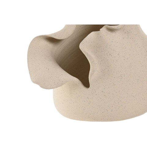 Wazon Home ESPRIT Biały Ceramika Styl rzemieślniczy Nowoczesny 27 X 22 X 22 CM