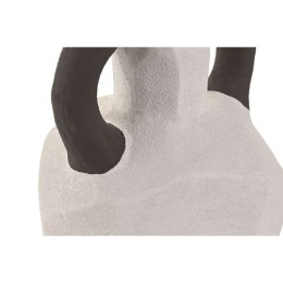 Wazon Home ESPRIT Biały Szary Kamionka 14 x 14 x 19 cm