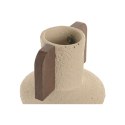 Wazon Home ESPRIT Brązowy Beżowy Terakota Drewno mango 15 x 15 x 31 cm
