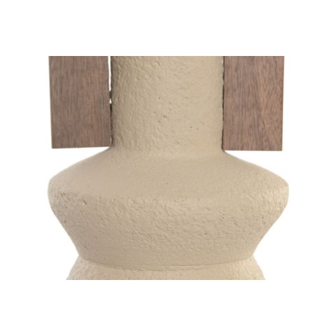 Wazon Home ESPRIT Brązowy Beżowy Terakota Drewno mango 15 x 15 x 31 cm