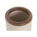 Wazon Home ESPRIT Brązowy Beżowy Terakota Drewno mango 16 x 16 x 40 cm