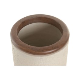 Wazon Home ESPRIT Brązowy Beżowy Terakota Drewno mango 16 x 16 x 40 cm