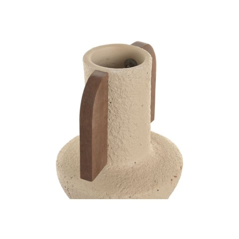Wazon Home ESPRIT Brązowy Beżowy Terakota Drewno mango