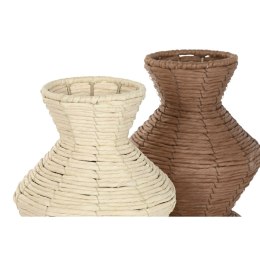 Wazon Home ESPRIT Brązowy Naturalny Miejska 20 x 20 x 70 cm (2 Sztuk)
