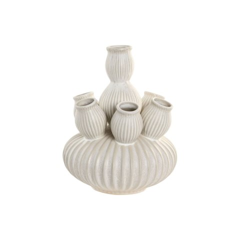 Wazon Home ESPRIT Krem Ceramika Śródziemnomorski 28 x 28 x 35 cm