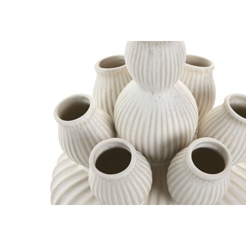 Wazon Home ESPRIT Krem Ceramika Śródziemnomorski 28 x 28 x 35 cm