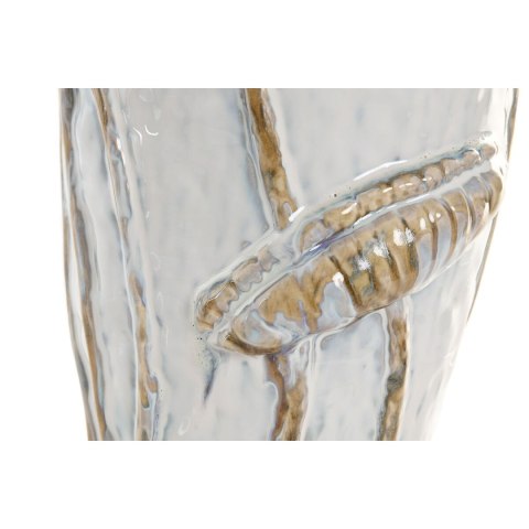 Wazon Home ESPRIT Niebieski Biały Ceramika 27 x 27 x 35 cm