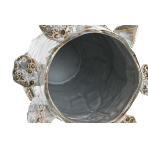 Wazon Home ESPRIT Niebieski Biały Ceramika 27 x 27 x 35 cm