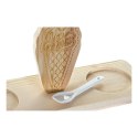 Zestaw kieliszków DKD Home Decor Wielokolorowy Ceramika Sosna