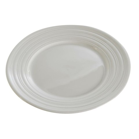 Płaski Talerz DKD Home Decor Biały Porcelana 19 x 19 x 2 cm