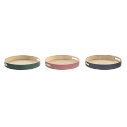 Taca DKD Home Decor 38 x 38 x 5,5 cm (3 Części)
