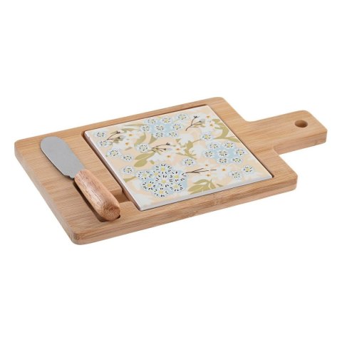 Tacka do przekąsek DKD Home Decor 21,5 x 11,8 x 1,5 cm Kamionka