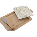 Tacka do przekąsek DKD Home Decor 21,5 x 11,8 x 1,5 cm Kamionka