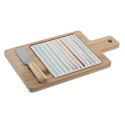 Tacka do przekąsek DKD Home Decor 21,5 x 11,8 x 1,5 cm Kamionka