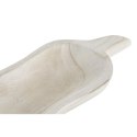 Tacka do przekąsek DKD Home Decor Jasnobrązowy Naturalny Tropikalny 38 x 15 x 4 cm