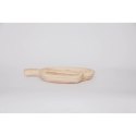 Tacka do przekąsek DKD Home Decor Jasnobrązowy Naturalny Tropikalny 38 x 21 x 5 cm 30 x 21 x 5 cm