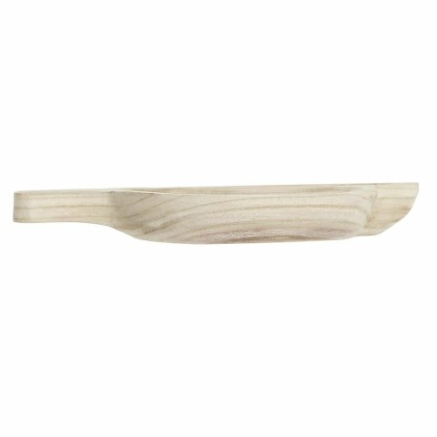 Tacka do przekąsek DKD Home Decor Jasnobrązowy Naturalny Tropikalny 38 x 21 x 5 cm 30 x 21 x 5 cm