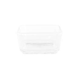 Tacka do przekąsek DKD Home Decor Naturalny Bambus Szkło 280 ml 32 x 21 x 6 cm