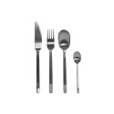 Zastawa stołowa DKD Home Decor Złoty Srebrzysty Stal nierdzewna 16 Części 6 x 2 x 22,8 cm