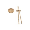 Zestaw do Sushi DKD Home Decor 24 x 0,5 x 0,5 cm Naturalny Orientalny