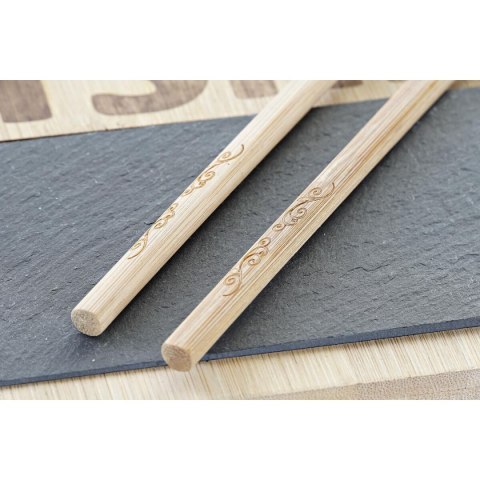 Zestaw do Sushi DKD Home Decor Czarny Naturalny Bambus Deska Orientalny 25 x 22 x 3 cm