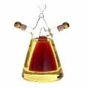 Zestaw do oliwy i octu DKD Home Decor 10,5 x 9 x 18 cm Przezroczysty Korek 300 ml Szkło borokrzemowe