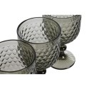 Zestaw kubków Home ESPRIT Szary Szkło 325 ml (6 Sztuk)