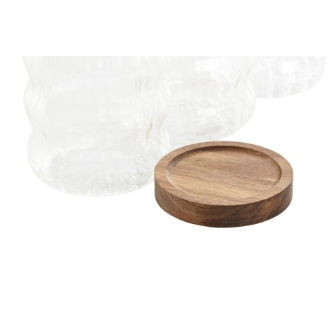 3 pojemniki masy Home ESPRIT Przezroczysty Naturalny 550 ml 750 ml 3 Części