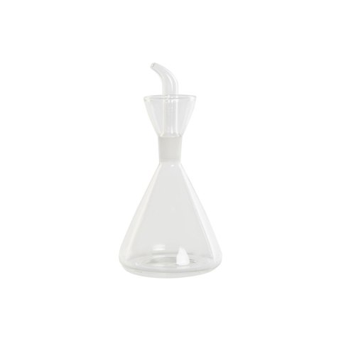 Buteleczka na oliwę DKD Home Decor Przezroczysty Szkło borokrzemowe 250 ml 9 x 9 x 18 cm