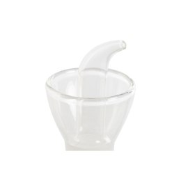 Buteleczka na oliwę DKD Home Decor Przezroczysty Szkło borokrzemowe 500 ml 11,5 x 11,5 x 22 cm