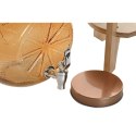 Dyspenser do Wody Home ESPRIT Pomarańczowy Bambus Szkło 5 L 24 x 17,5 x 24 cm