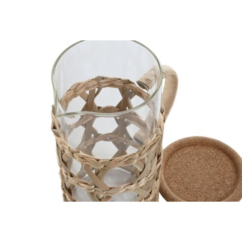 Dzbanek Home ESPRIT Naturalny Szkło borokrzemowe Włókno 1,25 L