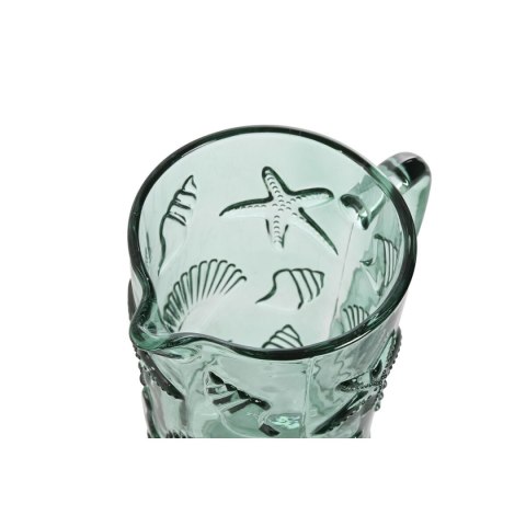 Dzbanek Home ESPRIT Turkusowy Szkło 1,1 ml