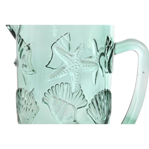 Dzbanek Home ESPRIT Turkusowy Szkło 1,1 ml