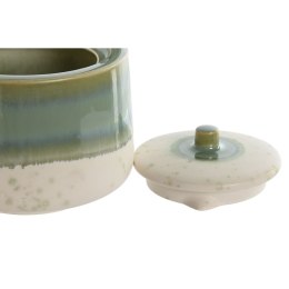 Dzbanek na herbatę Home ESPRIT Biały Kolor Zielony Bambus Porcelana 1 L
